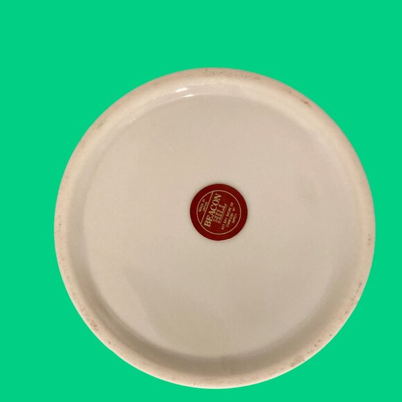 Vintage Christmas Holly And Berry Candle In Porcelain Jar Trinket Box - Picture 5 of 7